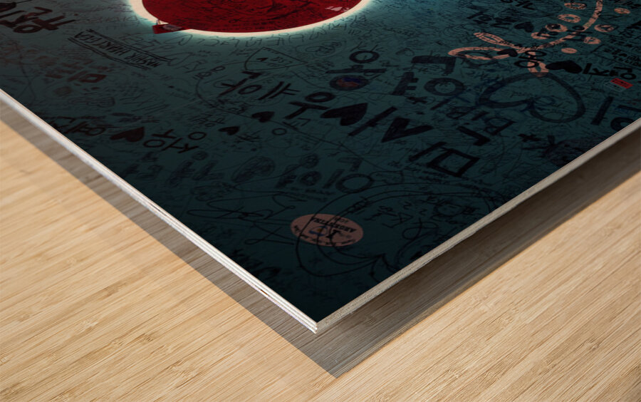 Love Forever Wood print