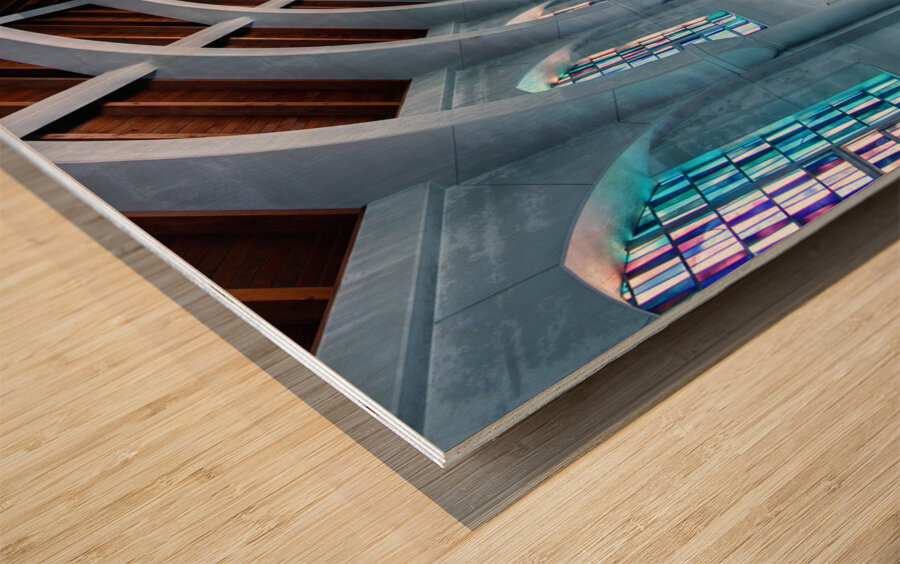 Monastery Wood print