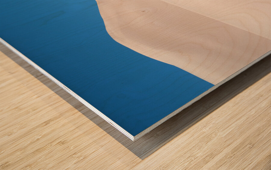 SandDune Crossroads Wood print