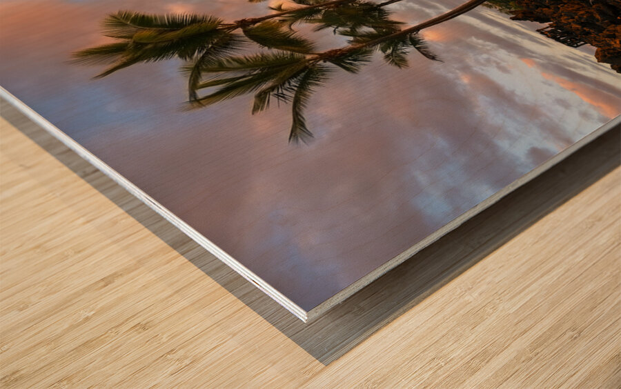 A Patch Of Paradise Wood print