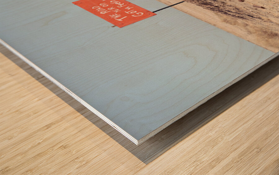 Feeling Low  Wood print