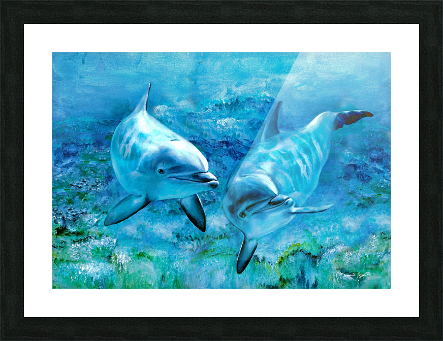 The Reef Picture Frame print