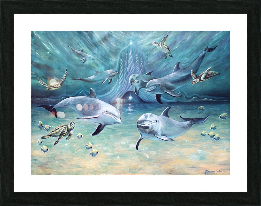 Inner Spark Light Picture Frame print