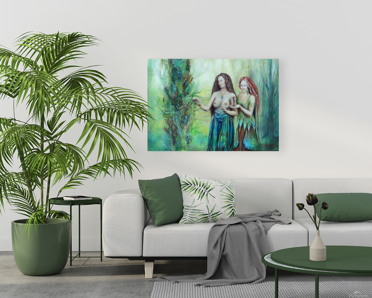 Isla Esmeralda Reproduction