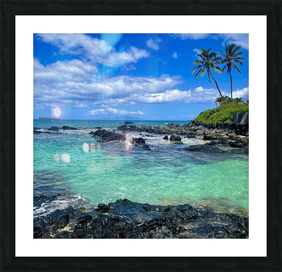 Eclipsed Paradise Picture Frame print
