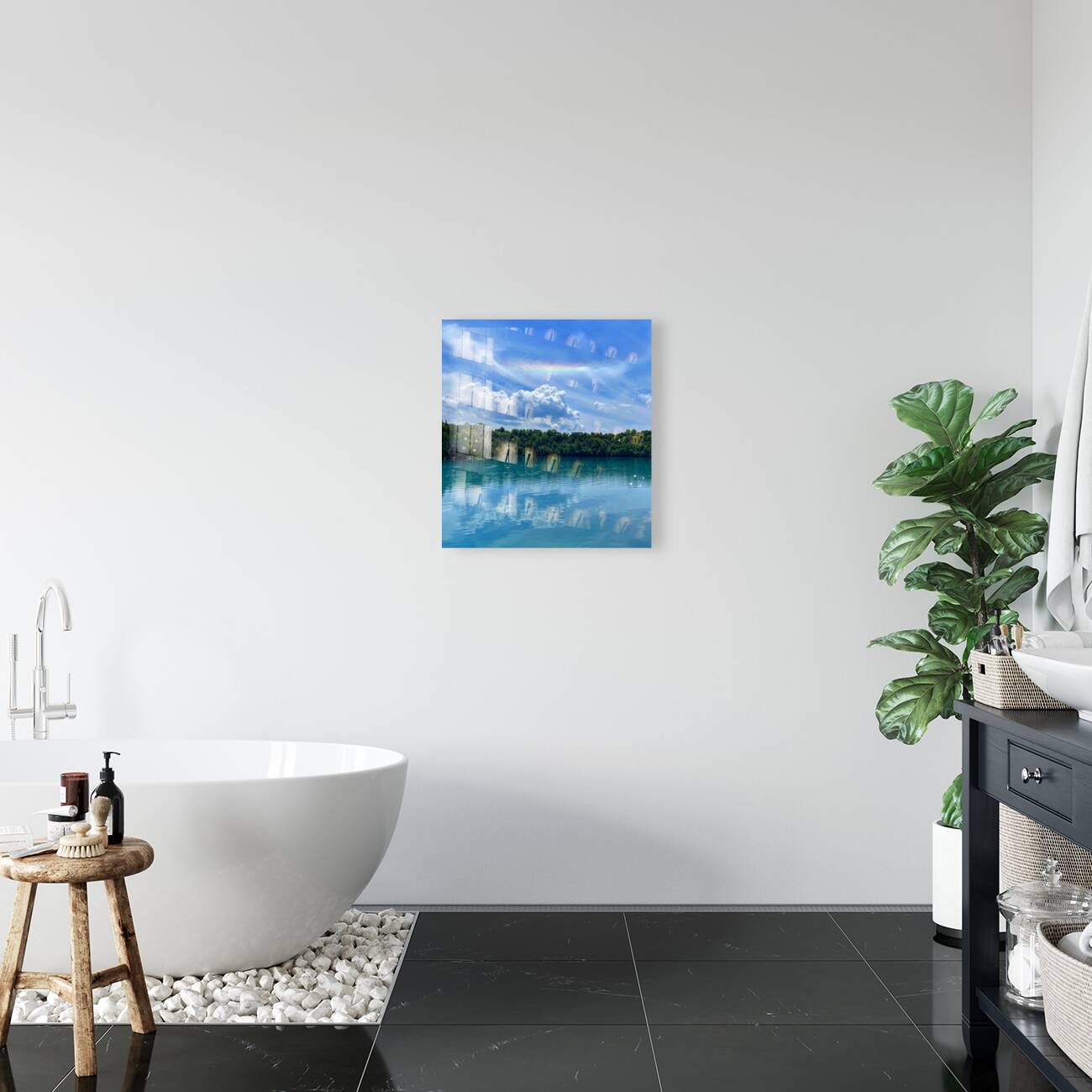 Ethereal Fire Rainbow Reproduction