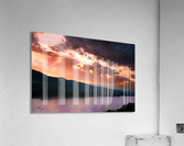 Rocky Mountain Sunset Acrylic Print