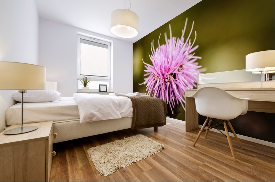 Rocky Mountain Thistle Mural print
