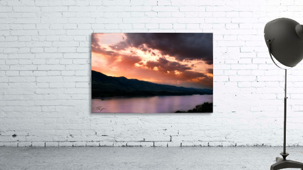 Rocky Mountain Sunset Wall Preview