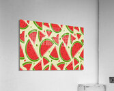 cute watermelon seamless pattern Acrylic Print