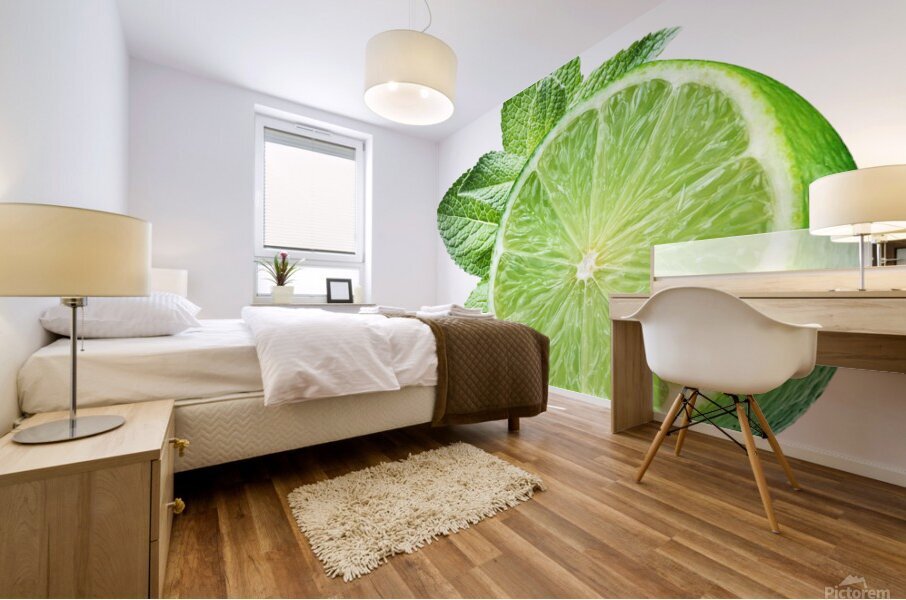 Lemon Clipart Mural print
