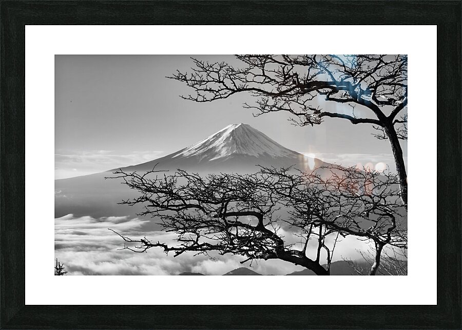 japan uji maountain nature Picture Frame print