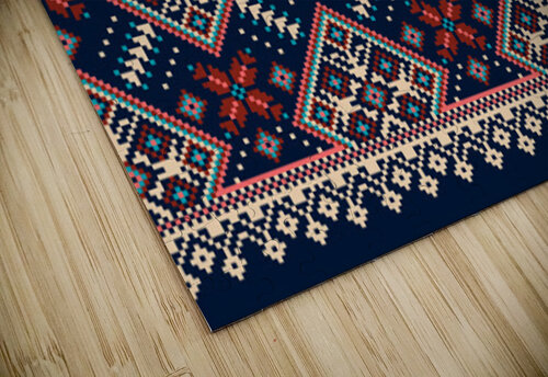 ukrainian folk seamless pattern Adriart puzzle