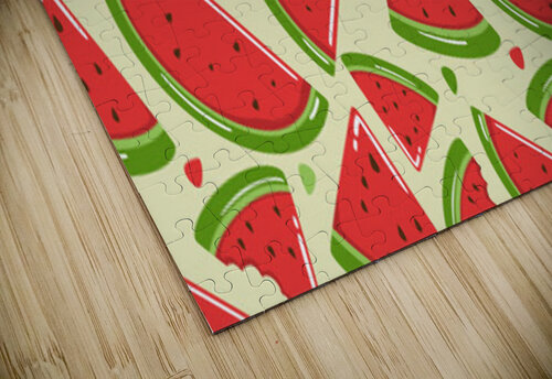 cute watermelon seamless pattern Adriart puzzle