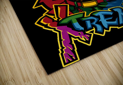Xtreme skateboard graffiti Adriart puzzle