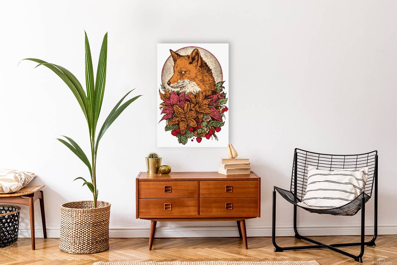 Brown fox Reproduction