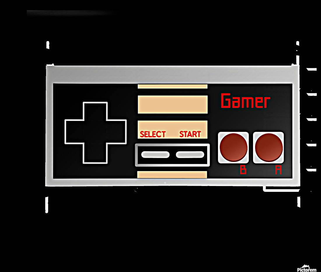 gamer game joystick controller Reproduction