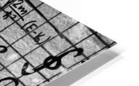 Maths black white HD Metal print
