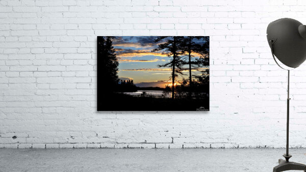 sunset landscape colors Wall Preview
