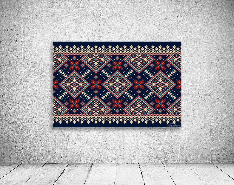ukrainian folk seamless pattern Wall Preview
