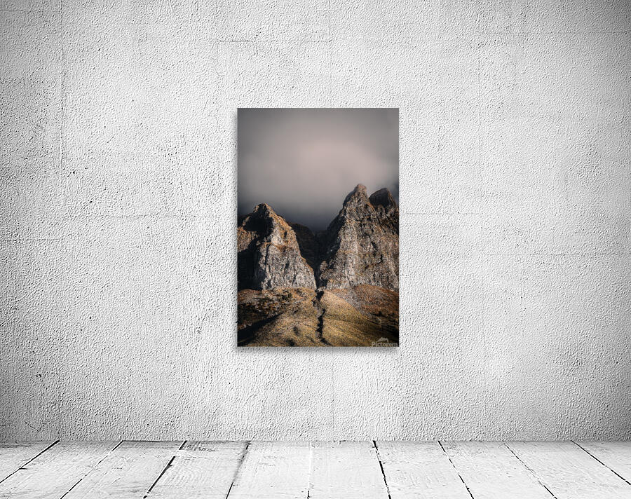 mountains landscape nature forest Wall Preview