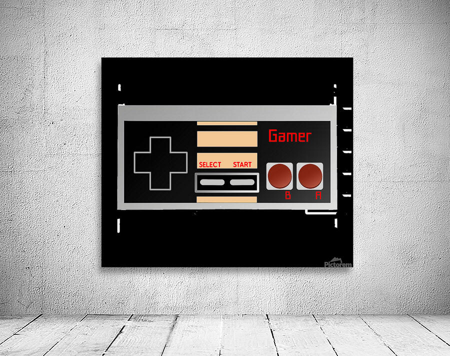 gamer game joystick controller Wall Preview