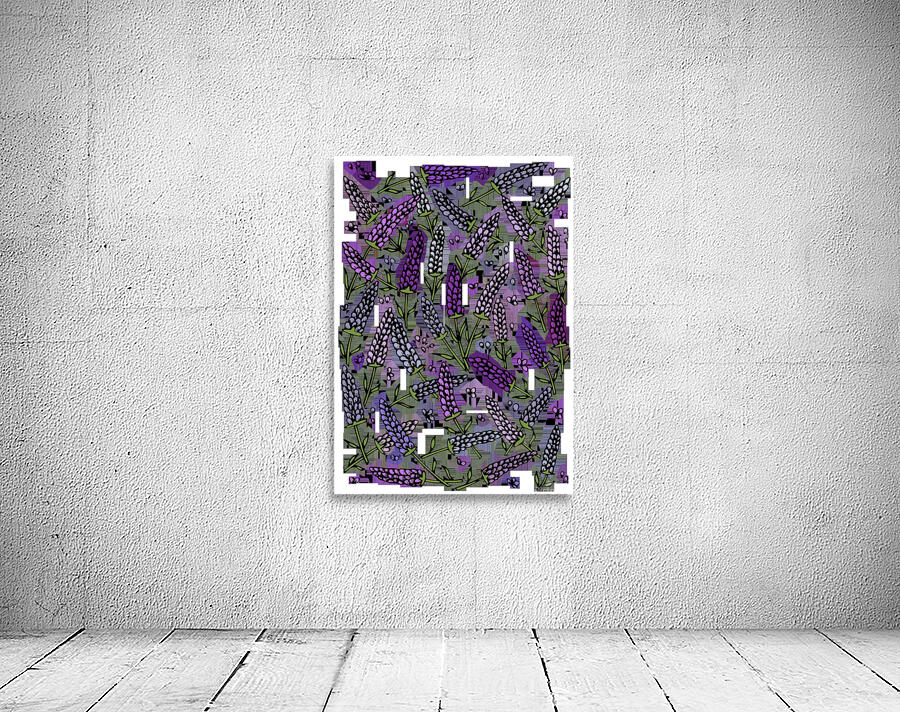 lavender isolated substance Wall Preview