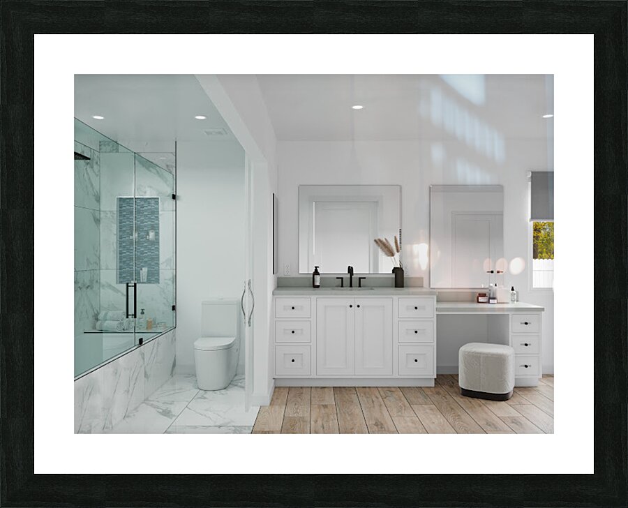bathroom remodeling Picture Frame print