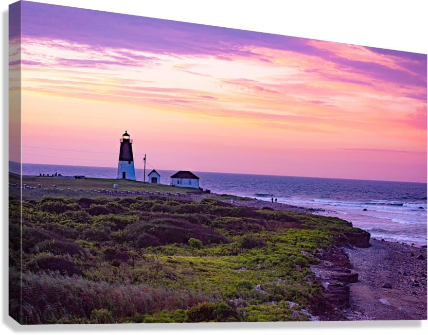 Point Judith-July Canvas Print