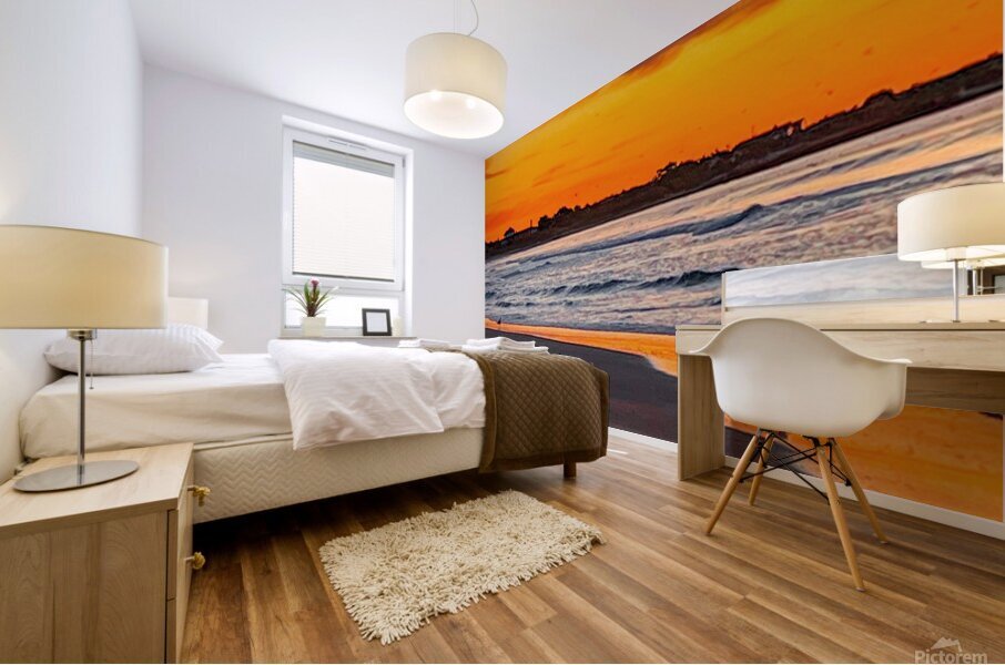 Golden Gansett Mural print