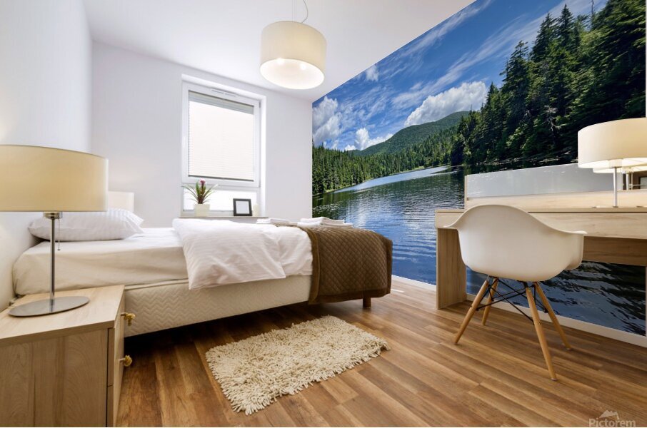 Sterling Pond-Rest Mural print