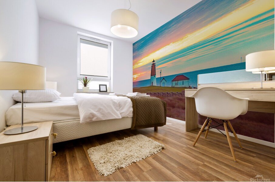 Point Judith-September  Mural print