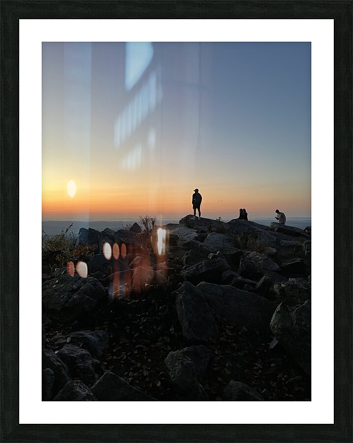 Open Eyes Picture Frame print