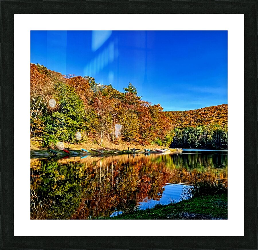 PA Reflection  Picture Frame print