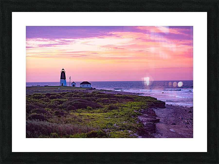 Point Judith-July Picture Frame print