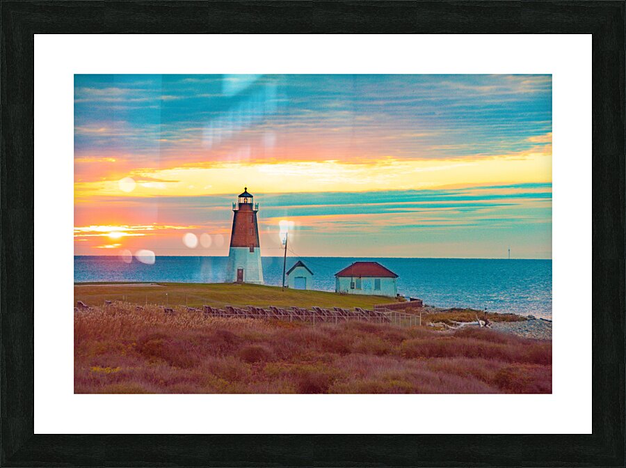Point Judith-September  Picture Frame print