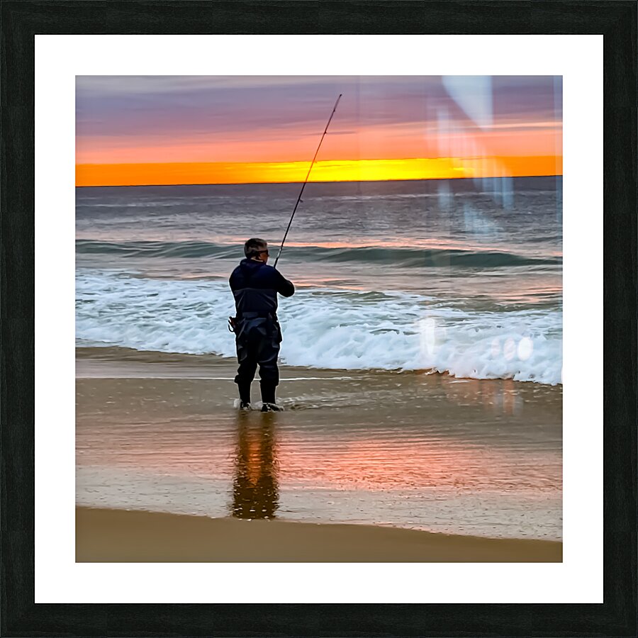 Watchful Catch Picture Frame print