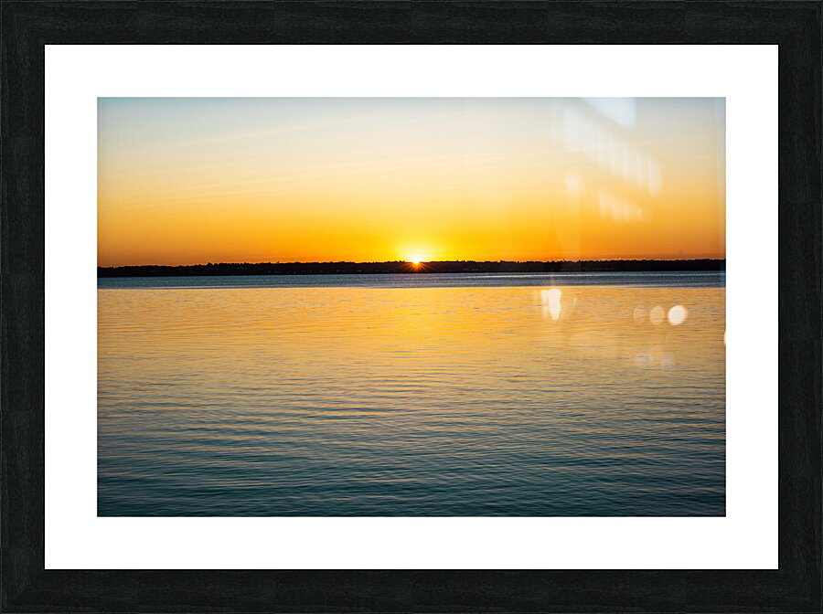September Sunrise  Picture Frame print