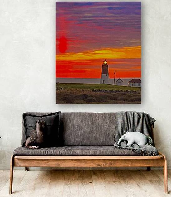 Point Judith-October Sun by Mary Beth LaCroix