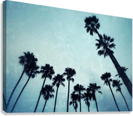 Beach Vibe Blues Canvas Print