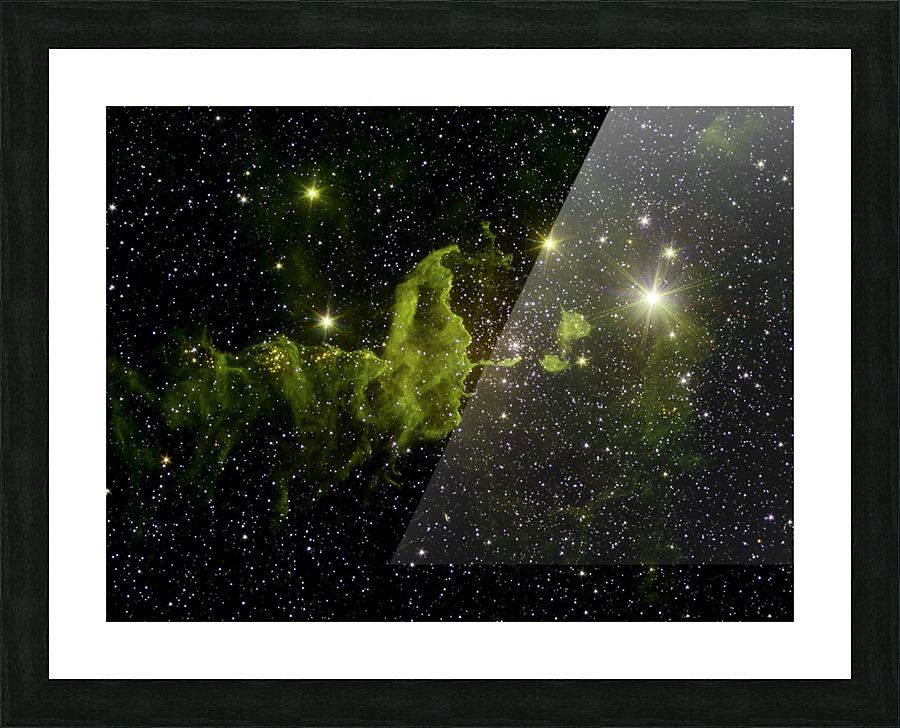 The Spider Nebula Picture Frame print