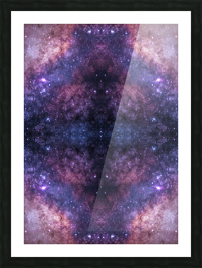 Cosmic Birth Picture Frame print