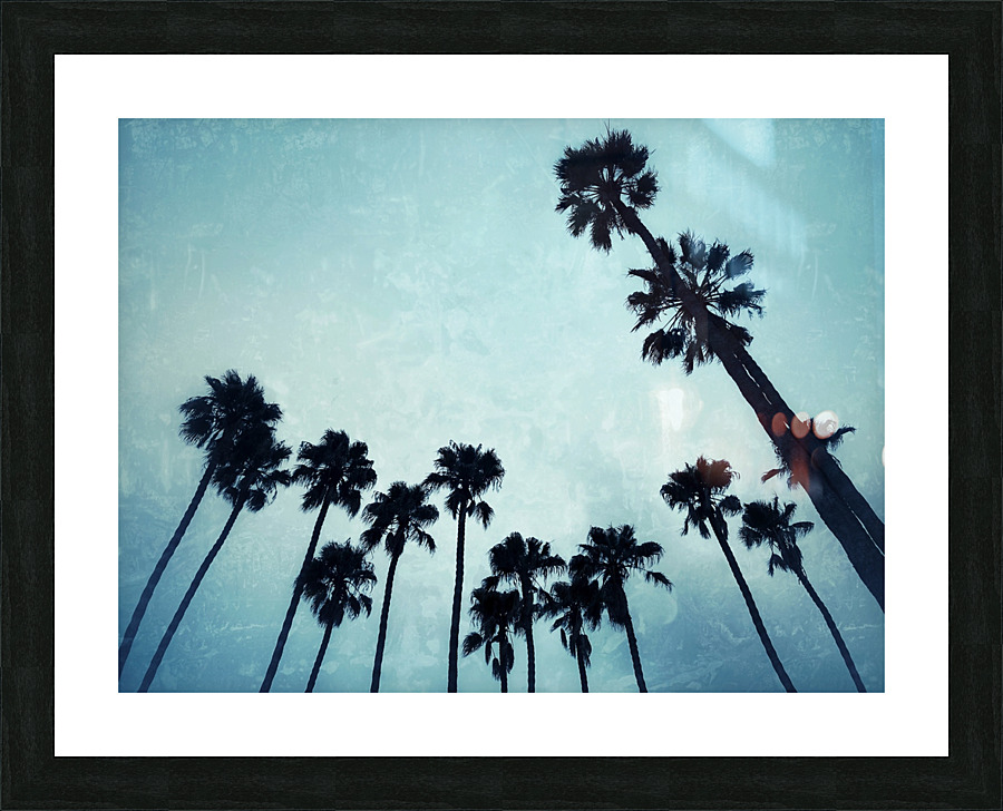 Beach Vibe Blues Picture Frame print