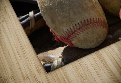 Baseballs and Glove Leah McPhail puzzle