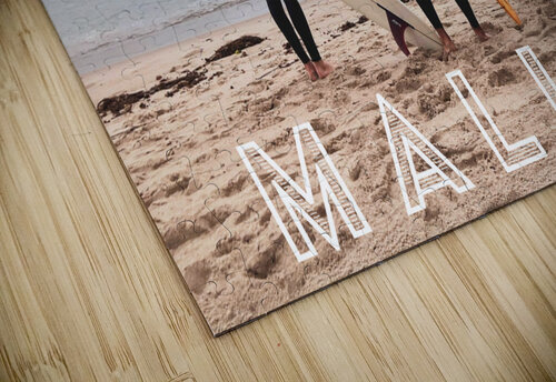 Three Surfers at Malibu with Text Leah McPhail puzzle