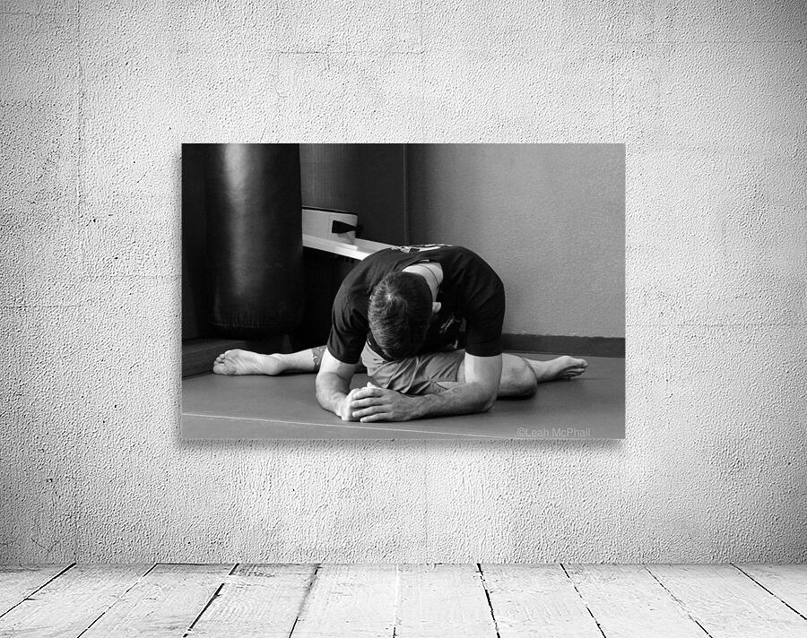 Man Stretching Wall Preview