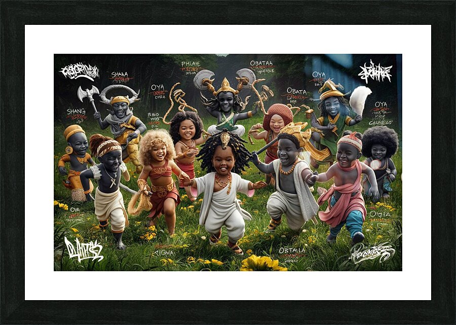 Recess Picture Frame print