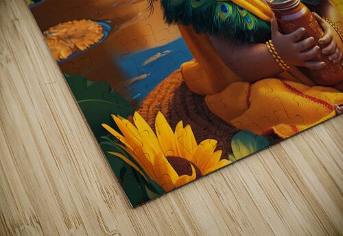 Sunflowers for Oshun Tiffany Morish puzzle