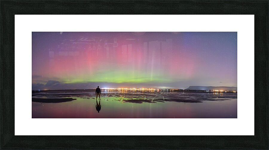 AURORA OVER SLIGO Picture Frame print