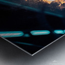 Flame ninja Metal print